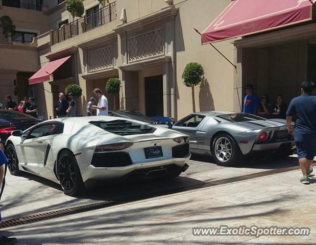 Lamborghini Aventador spotted in Beverly Hills, California