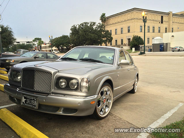 Bentley Arnage spotted in Houston, Texas