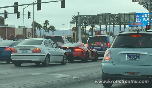 Dodge Viper spotted in Las Vegas, Nevada
