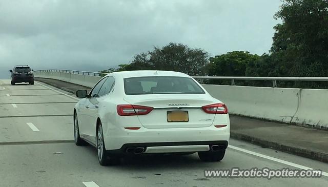 Maserati Quattroporte spotted in West Palm Beach, Florida