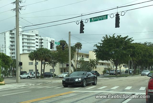 Bentley Continental spotted in West Palm Beach, Florida