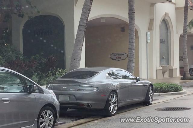 Aston Martin Rapide spotted in Palm Beach, Florida