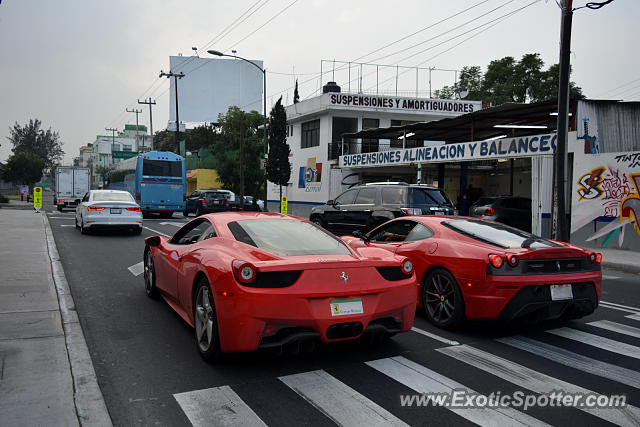 Ferrari 458 Italia spotted in Mexico City, Mexico