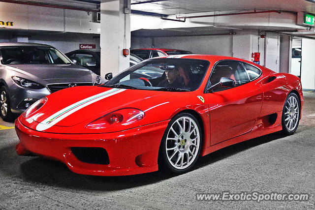 Ferrari 360 Modena spotted in London, United Kingdom