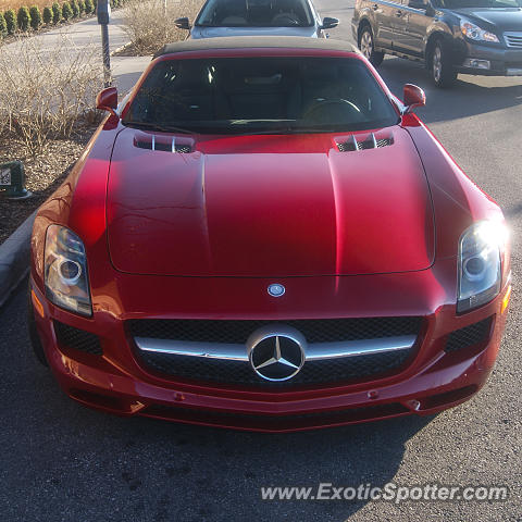 Mercedes SLS AMG spotted in Columbus, Ohio