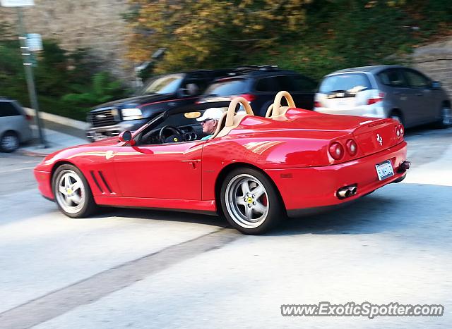 Ferrari 575M spotted in San Francisco, California