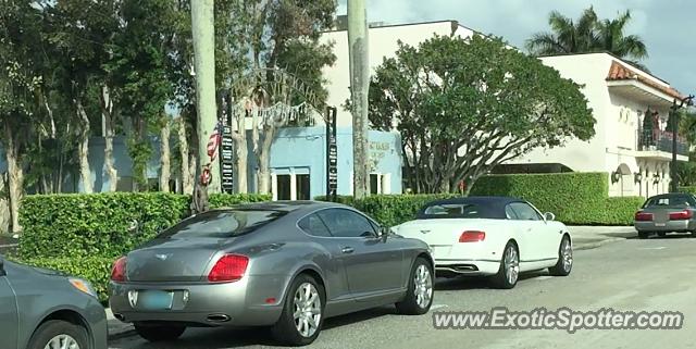 Bentley Continental spotted in Palm Beach, Florida