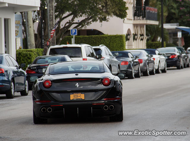 Ferrari California spotted in Palm Beach, Florida