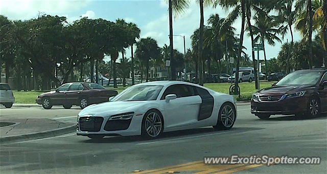 Audi R8 spotted in Fort Lauderdale, Florida