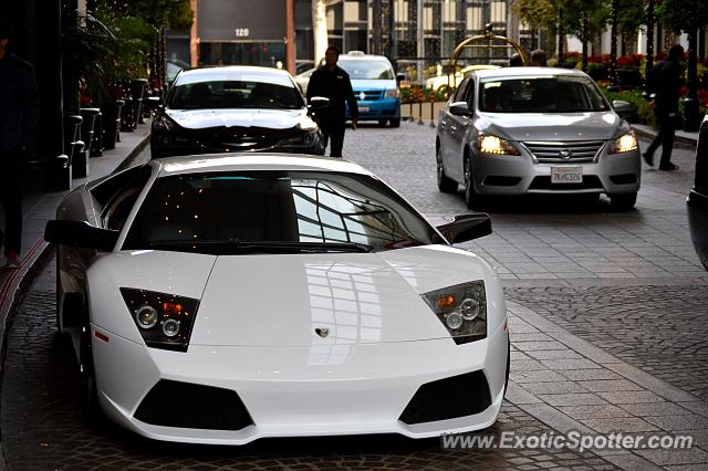 Lamborghini Murcielago spotted in Beverly Hills, California