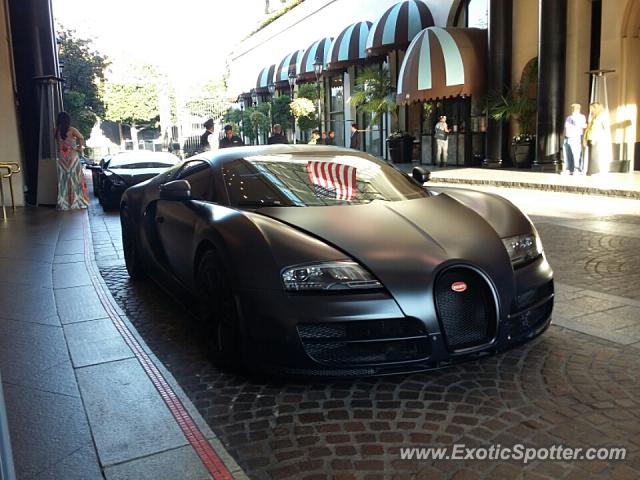 Bugatti Veyron spotted in Beverly Hills, California