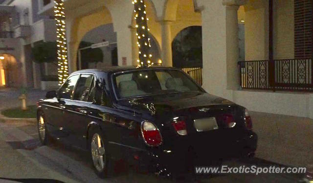 Bentley Arnage spotted in Palm Beach, Florida