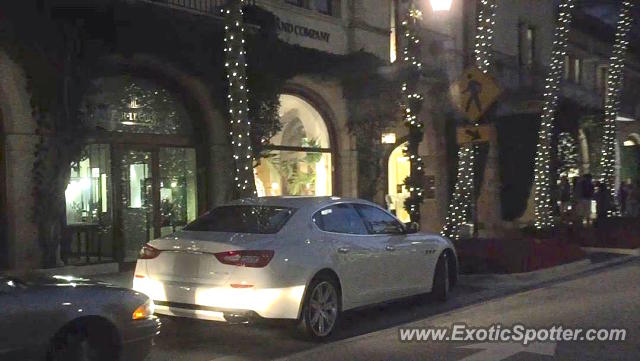 Maserati Quattroporte spotted in Palm Beach, Florida