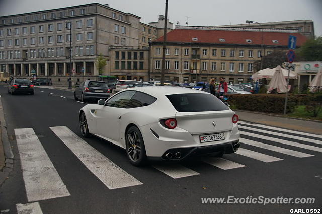 Ferrari FF spotted in Warsaw, Poland