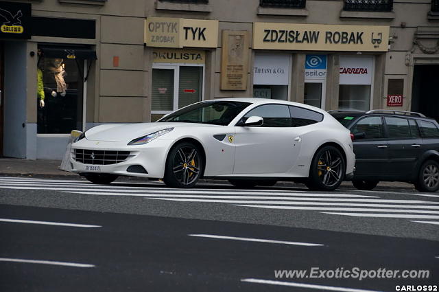 Ferrari FF spotted in Warsaw, Poland