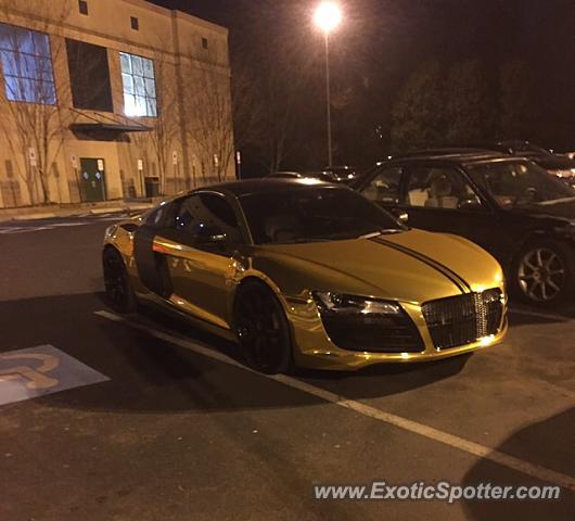 Audi R8 spotted in Charlotte, North Carolina