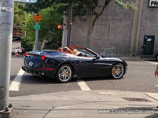 Ferrari California spotted in Greenwich, Connecticut