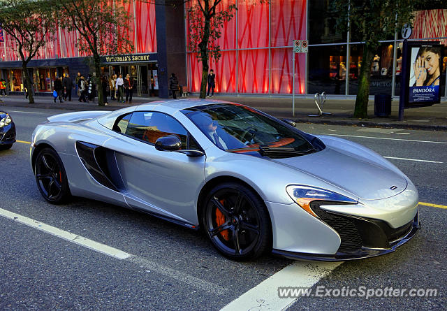 Mclaren 650S spotted in Vancouver, Canada