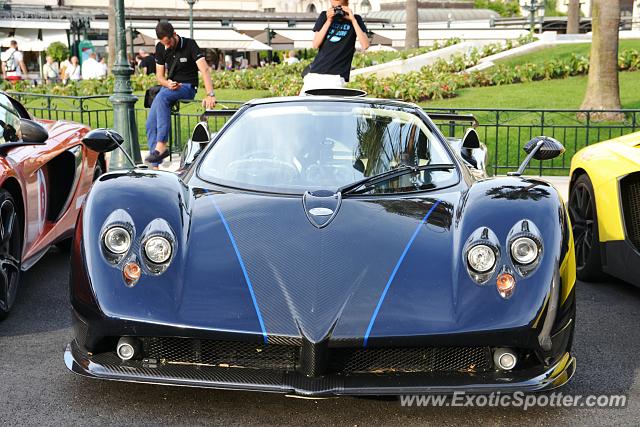 Pagani Zonda spotted in Monte Carlo, Monaco