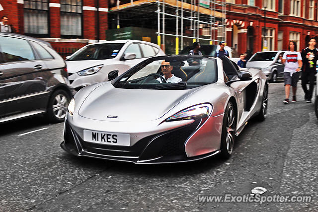 Mclaren 650S spotted in London, United Kingdom