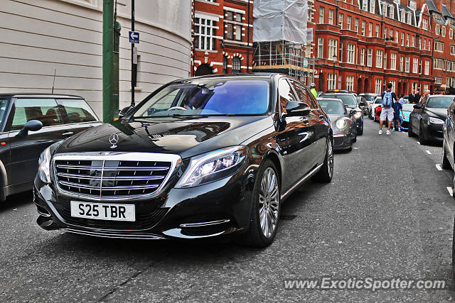 Mercedes Maybach spotted in London, United Kingdom