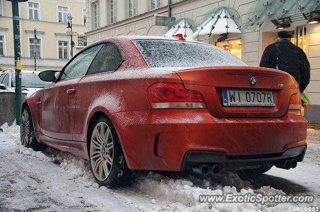 BMW 1M spotted in Warsaw, Poland