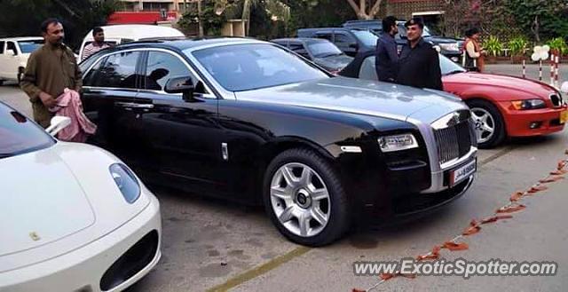 Rolls-Royce Ghost spotted in Lahore, Pakistan