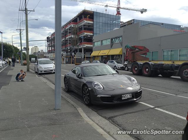 Porsche 911 spotted in Christchurch, New Zealand