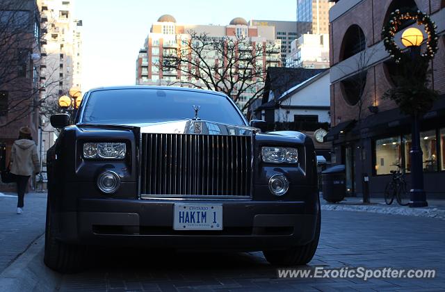 Rolls-Royce Phantom spotted in Toronto, Canada