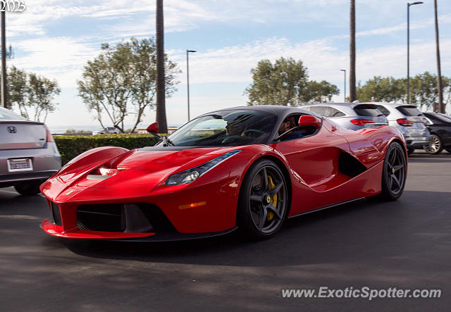 Ferrari LaFerrari spotted in Newport Beach, California