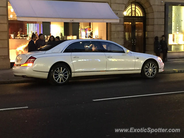 Mercedes Maybach spotted in London, United Kingdom