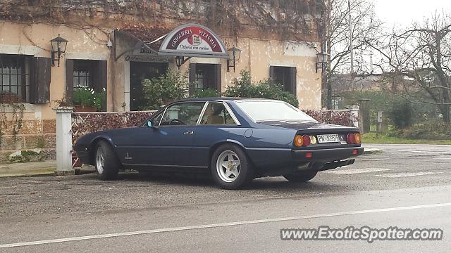 Ferrari 412 spotted in Pordenone, Italy