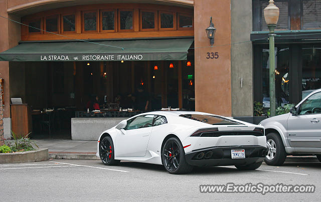 Lamborghini Huracan spotted in Palo Alto, California