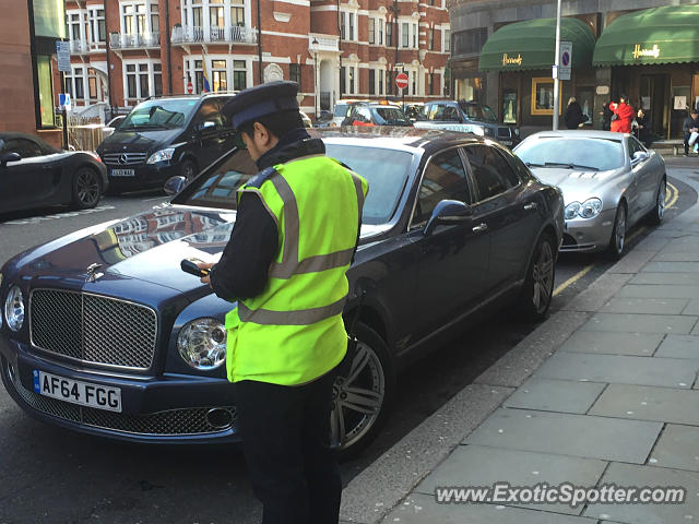Bentley Mulsanne spotted in London, United Kingdom