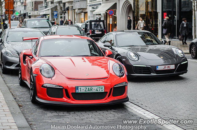 Porsche 911 GT3 spotted in Knokke-Heist, Belgium