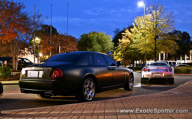 Rolls-Royce Ghost spotted in Charlotte, North Carolina
