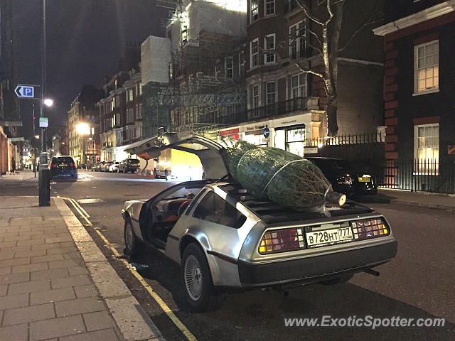 DeLorean DMC-12 spotted in London, United Kingdom