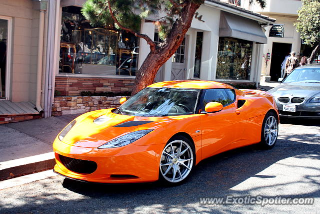 Lotus Evora spotted in Carmel, California