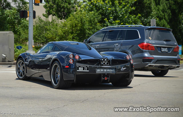 Pagani Huayra spotted in Dallas, Texas