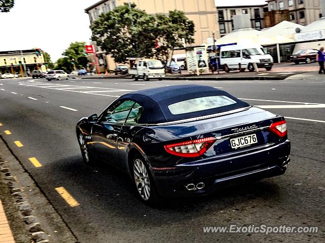 Maserati GranCabrio spotted in Auckland, New Zealand
