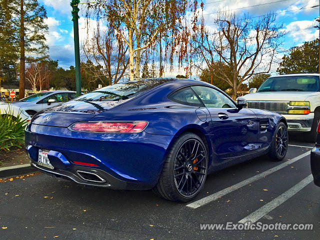 Mercedes AMG GT spotted in Los Gatos, California
