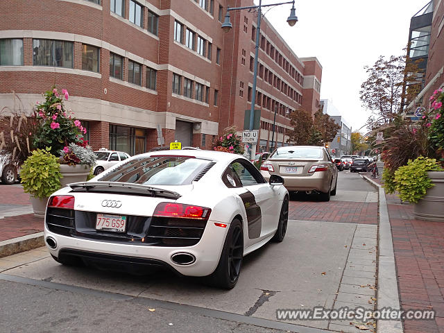 Audi R8 spotted in Cambridge, Massachusetts
