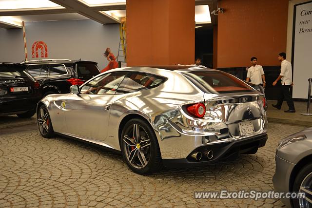 Ferrari FF spotted in Dubai, United Arab Emirates