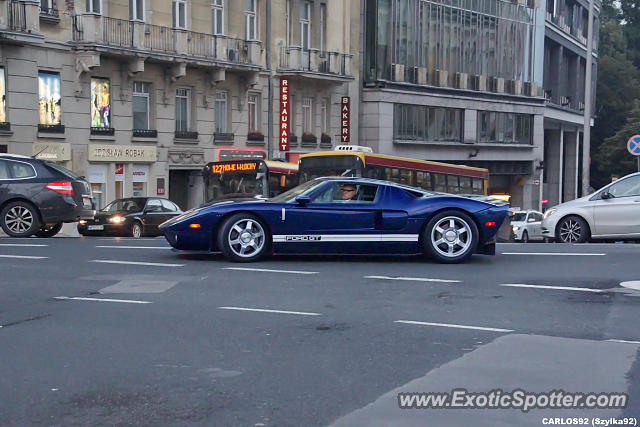 Ford GT spotted in Warsaw, Poland