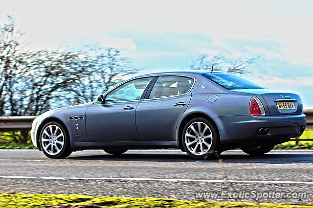 Maserati Quattroporte spotted in Cambridge, United Kingdom