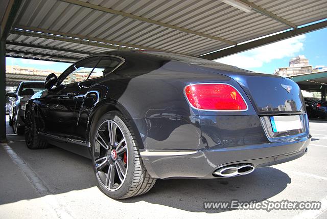 Bentley Continental spotted in Alicante, Spain