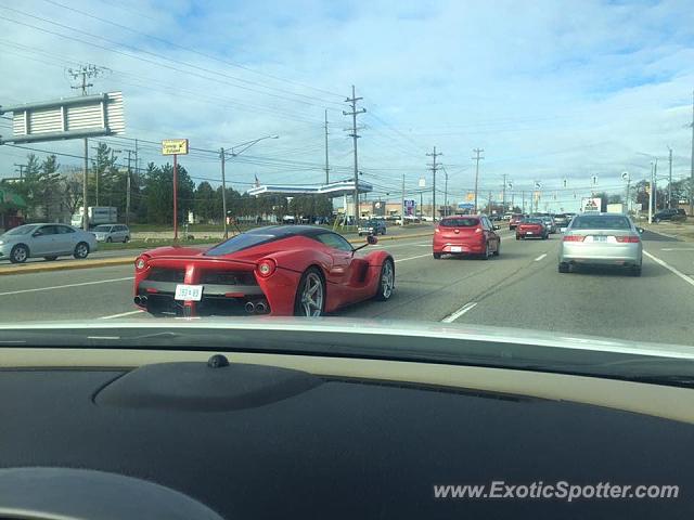 Ferrari LaFerrari spotted in West Bloomfield, Michigan