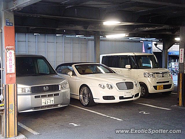 Bentley Continental spotted in Osaka, Japan
