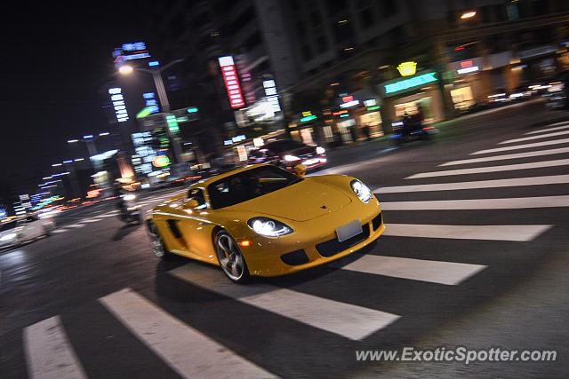 Porsche Carrera GT spotted in Kaohsiung, Taiwan