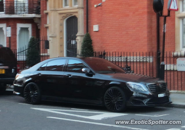 Mercedes S65 AMG spotted in London, United Kingdom